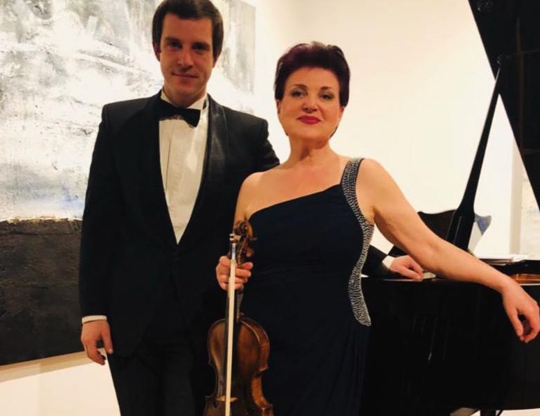 The brilliant violinist Alla Voronkova concludes the musical season at Belles Arts